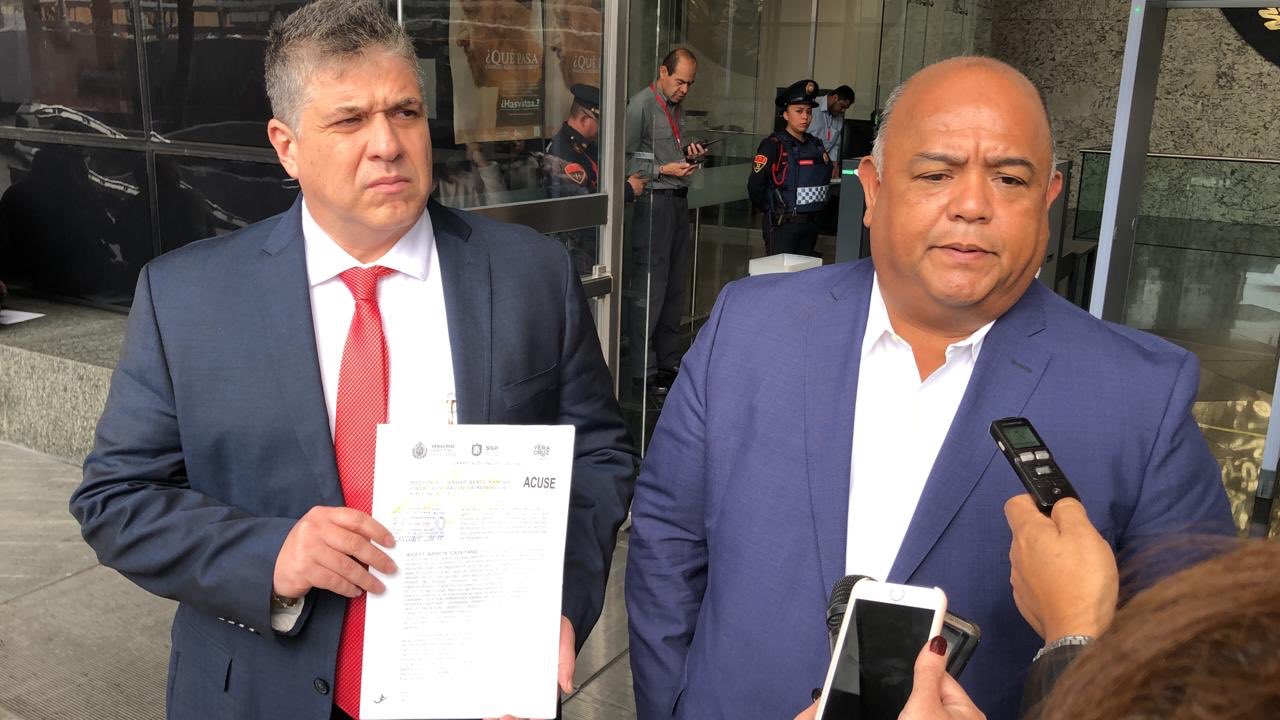 Denuncian ante FGR a Yunes y Téllez por sistema fallido de cámaras de seguridad