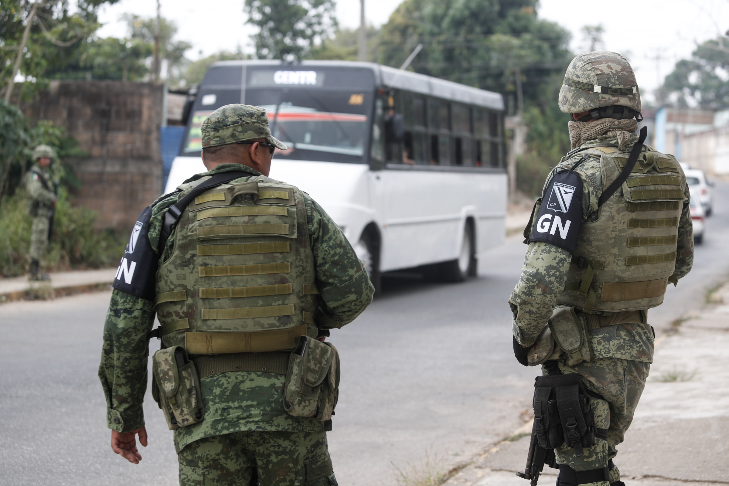 Disminuyen delitos con llegada de Guardia Nacional a Cosoleacaque