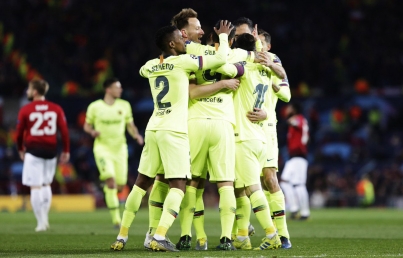 Barcelona aventaja la eliminatoria al vencer por la mínima a Manchester 