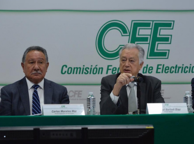 La CFE no apuesta al carbón, es un tema que se ha exagerado: Bartlett