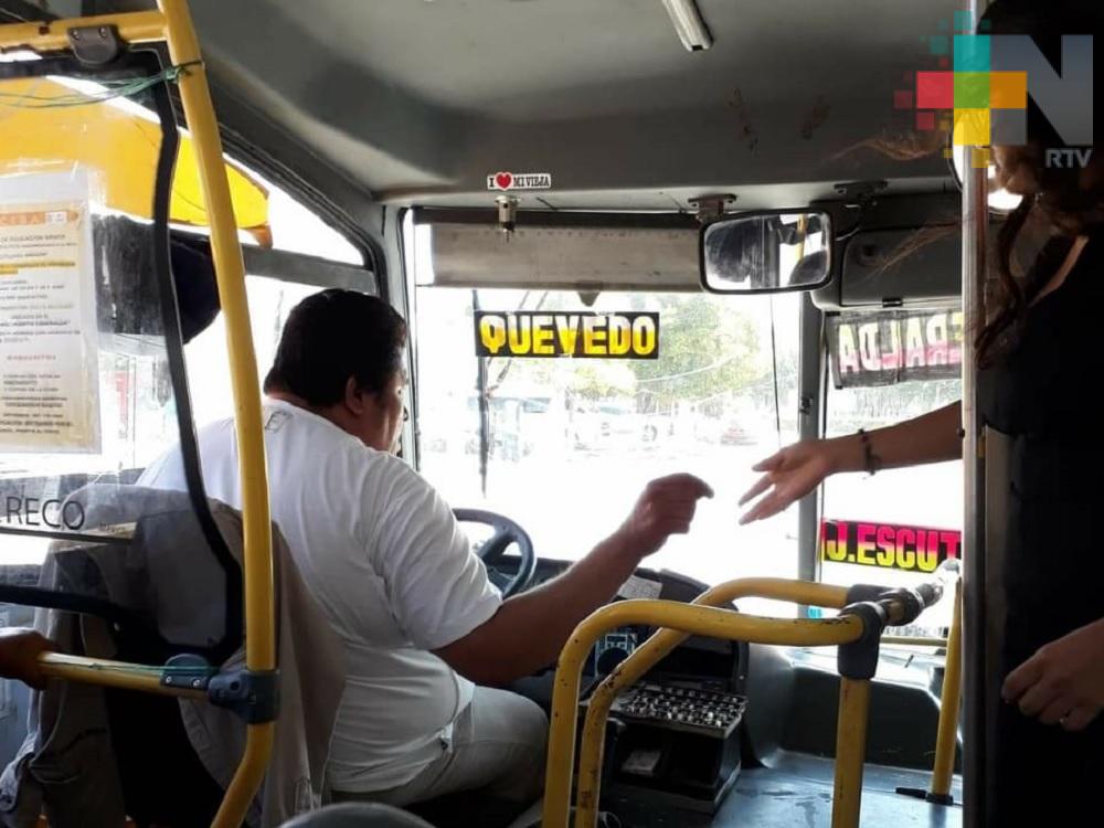 Inicia Transporte Público operativo para detectar unidades que no respeten tarifa preferencial