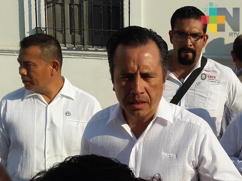 Coordinación de los tres poderes se mantendrá para garantizar la seguridad: Cuitláhuac García