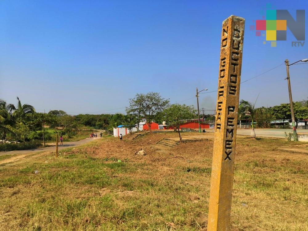 Congregación de Mundo Nuevo asentada sobre líneas de Pemex; pobladores en constante riesgo