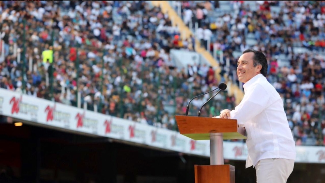 Cuitláhuac García inauguró Nacional Deportivo de Tecnológicos