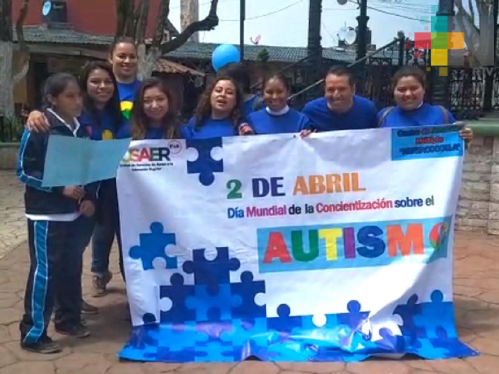 Con marcha y conferencias conmemoran el Día Mundial del Autismo en Huayacocotla