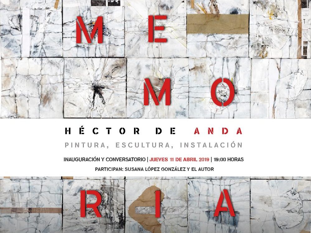 Invita IVEC a exposición “Memoria” de Héctor de Anda