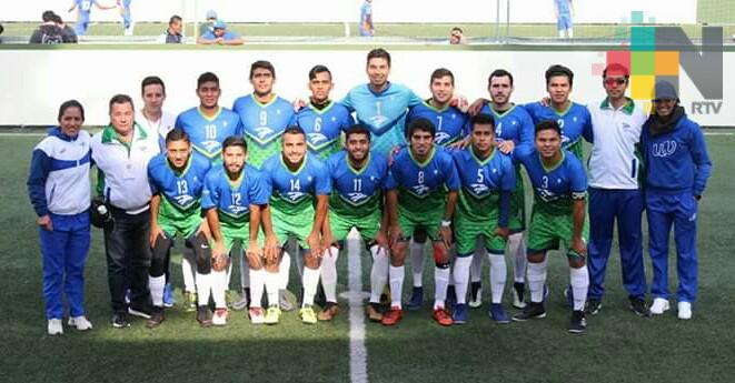 Halcones UV en futbol rápido a  Universiada Nacional