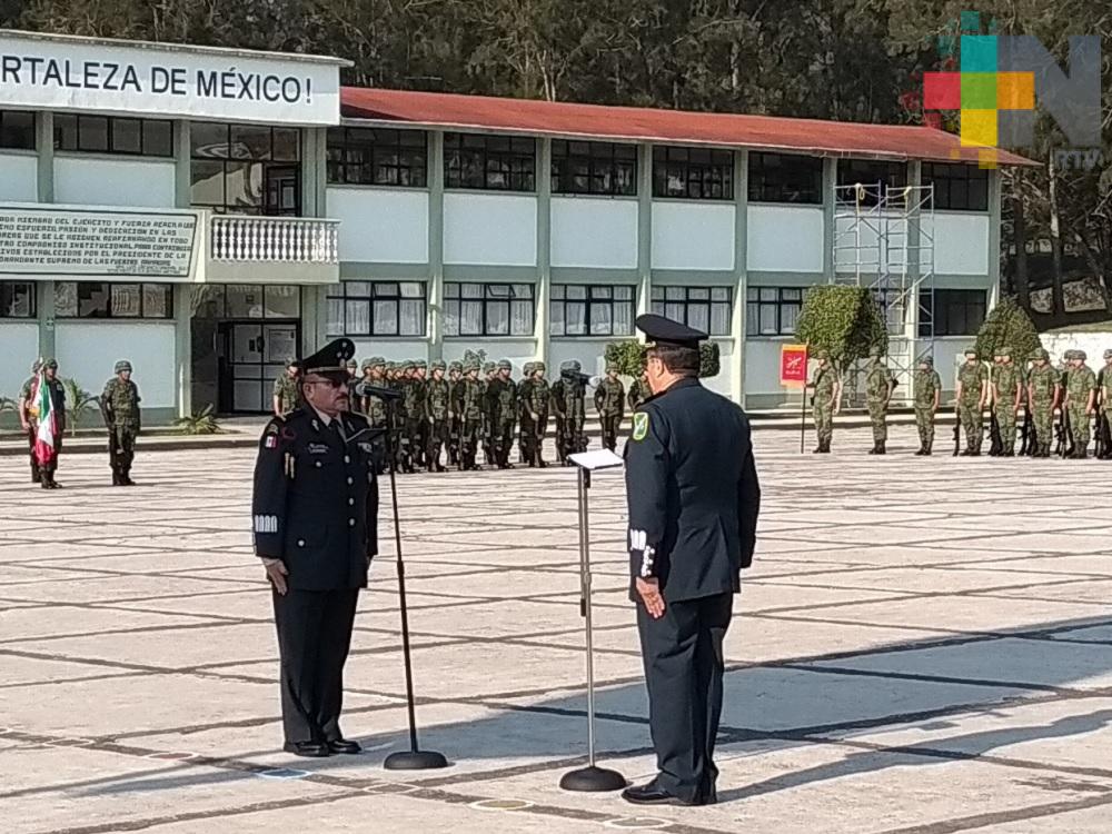Federico Eduardo Solórzano rinde protesta como nuevo comandante de la 26 Zona Militar