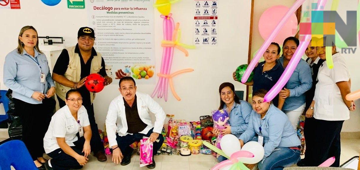 Festeja Secretaría de Salud Día del Niño en hospitales