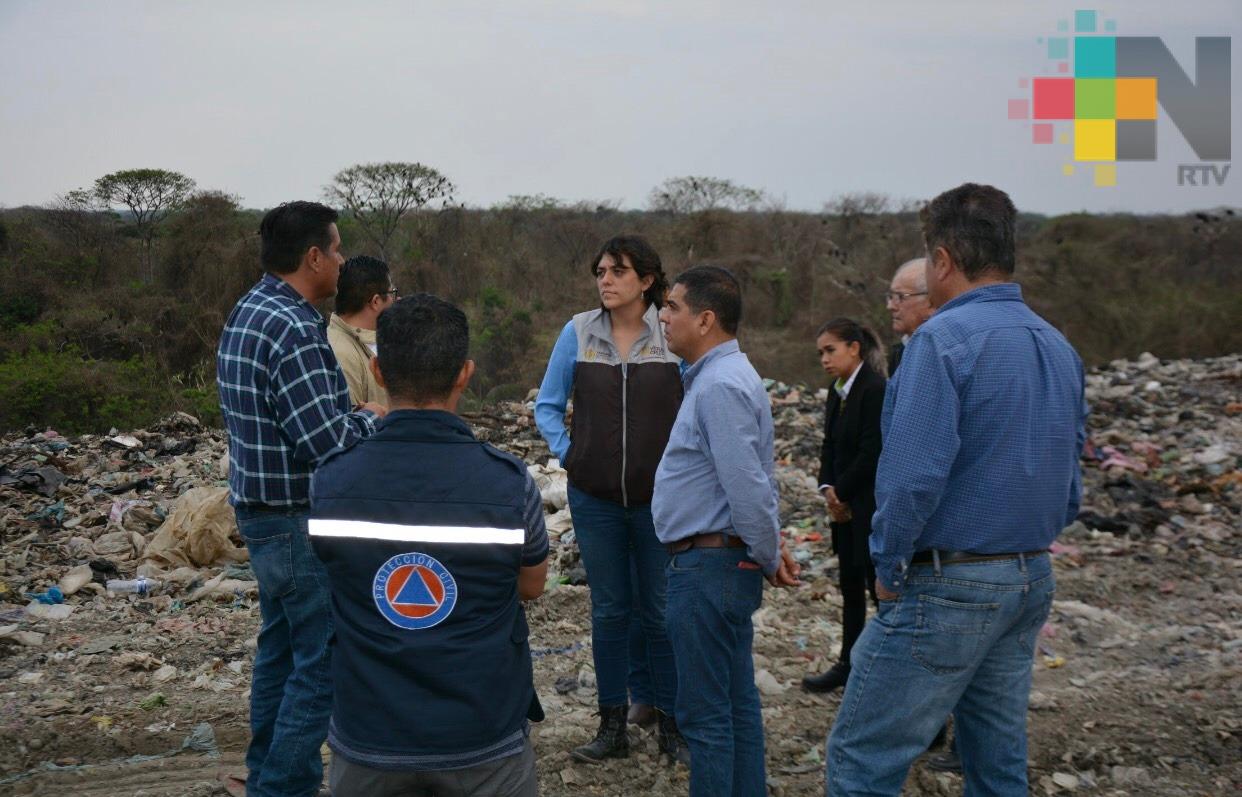 Declara PC cierre de operaciones por incendio en basurero de Cuitláhuac