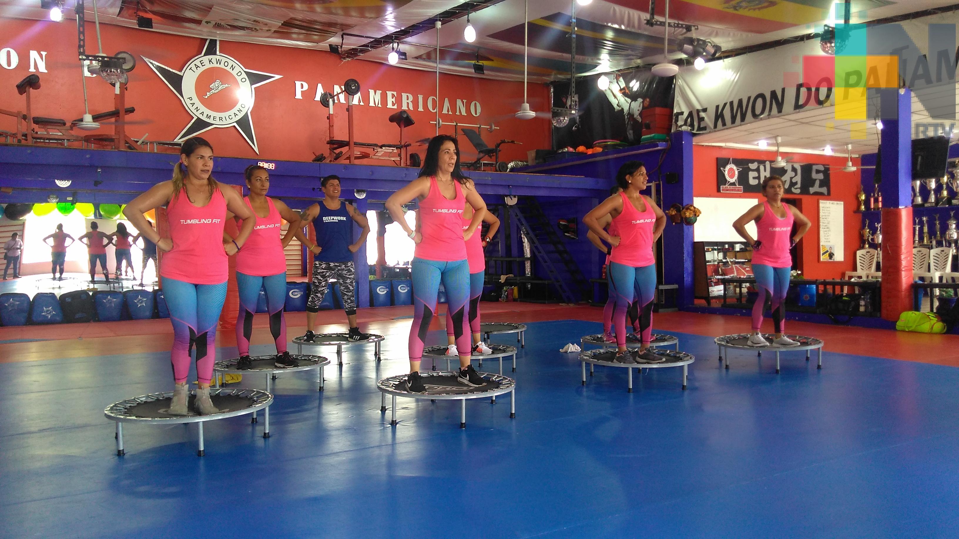 Promueven el Tumbling Fit en Coatzacoalcos