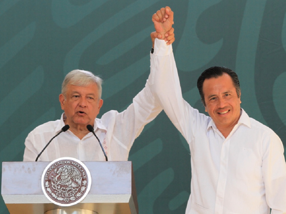 Respaldo total del Presidente a Cuitláhuac García: «es una gente limpia y honesta»