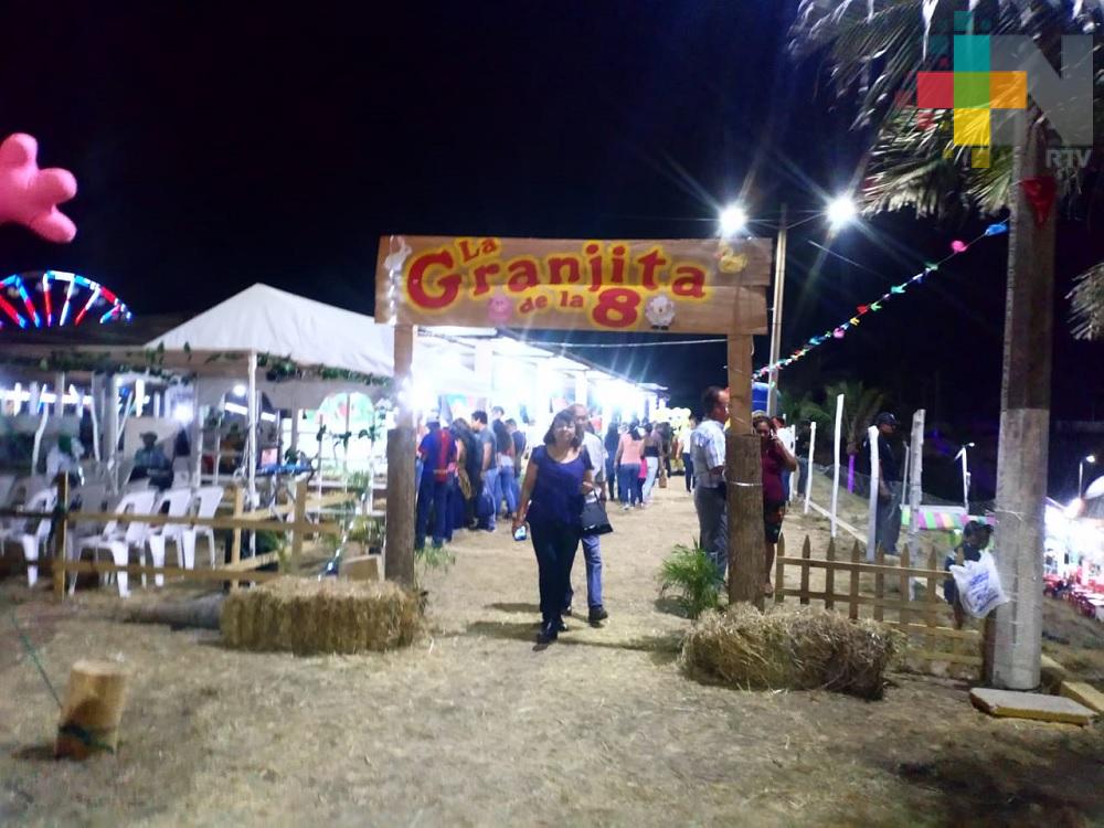 La Granjita, área preferida de los niños en la Expo Feria de Coatzacoaclos