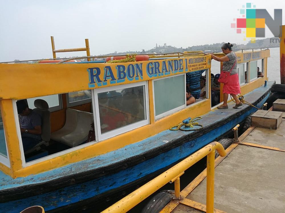 Lancheros de Coatza y Villa Allende piden aumento en tarifa de servicio