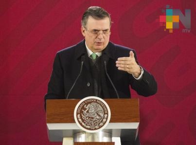 Estamos preparados para diferentes escenarios en frontera canciller