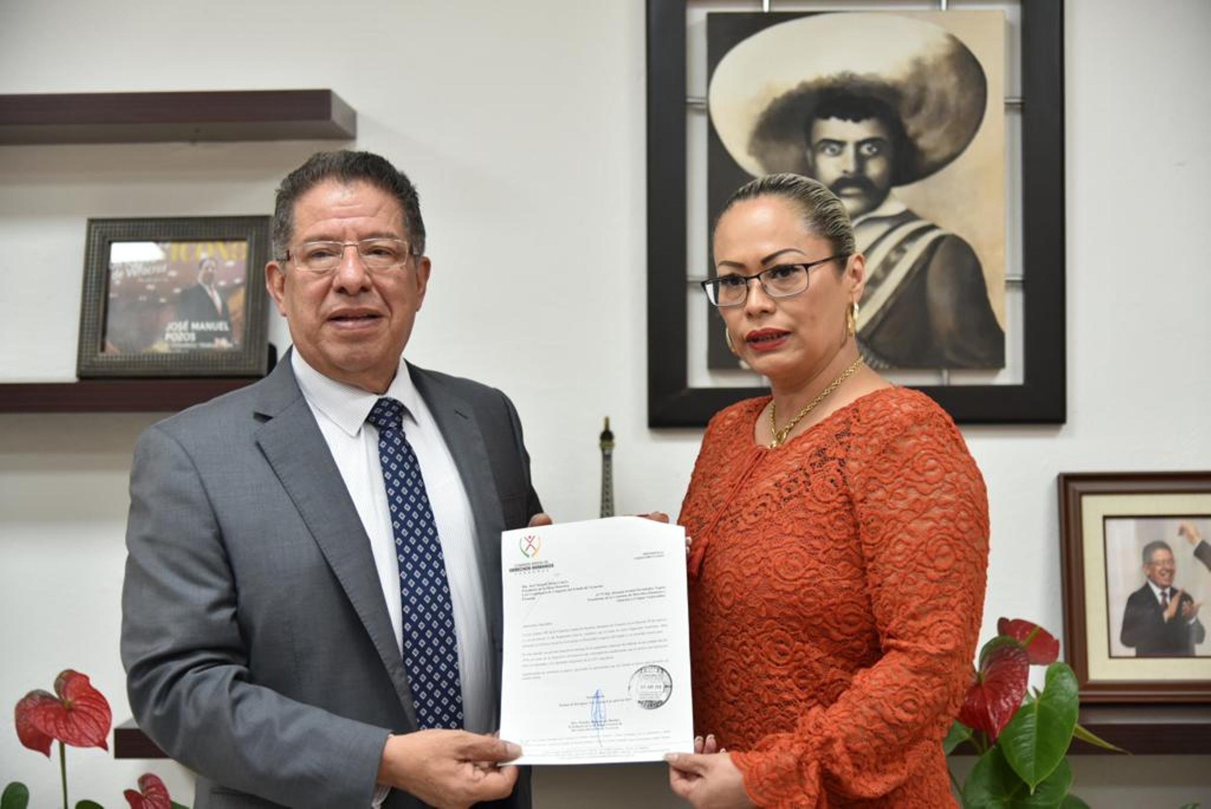 Recibe Congreso de Veracruz informe de actividades de la CEDH, periodo 2018