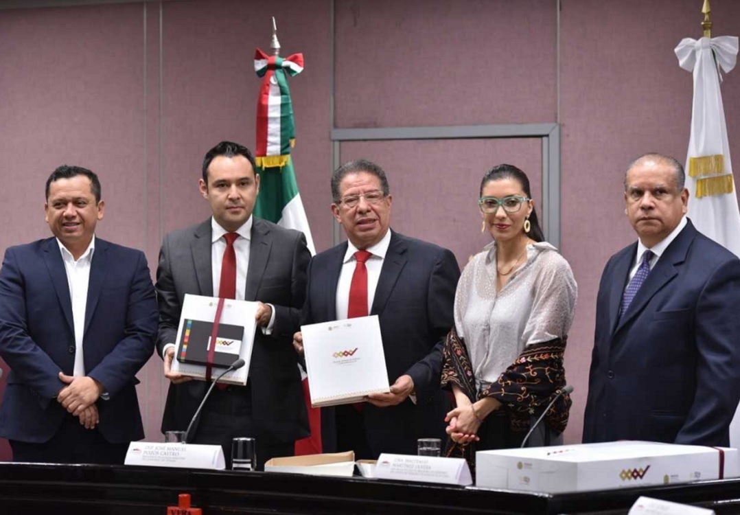 Recibe LXV Legislatura el Plan Veracruzano de Desarrollo 2018-2024