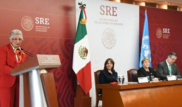 Prioridad esclarecer casos de desaparecidos en México, dice Sánchez Cordero