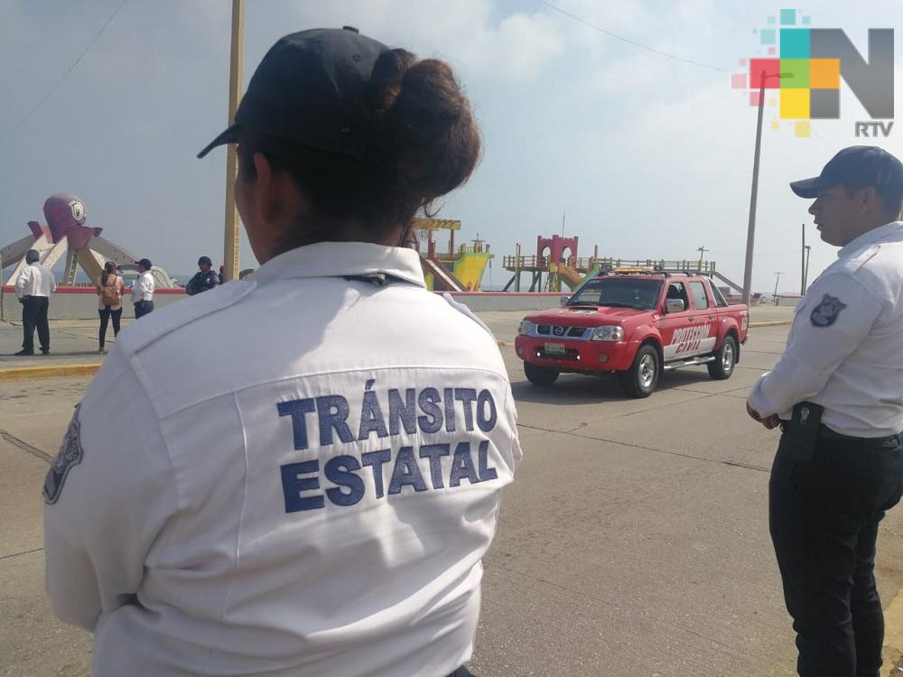 Tránsito del Estado vigilará Xalapa y la región durante periodo vacacional