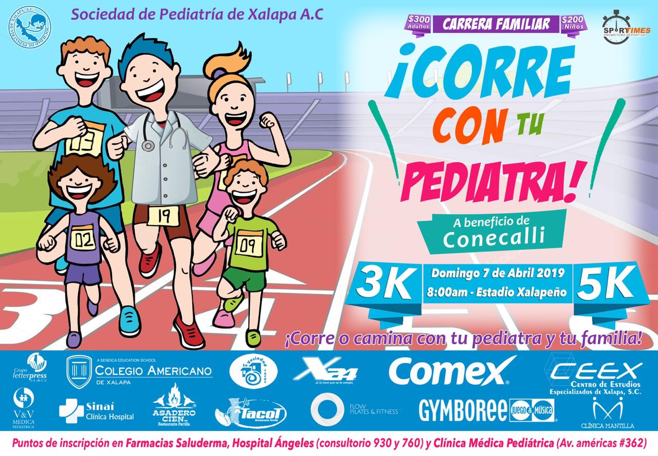 Este domingo ¡Corre con tu pediatra!