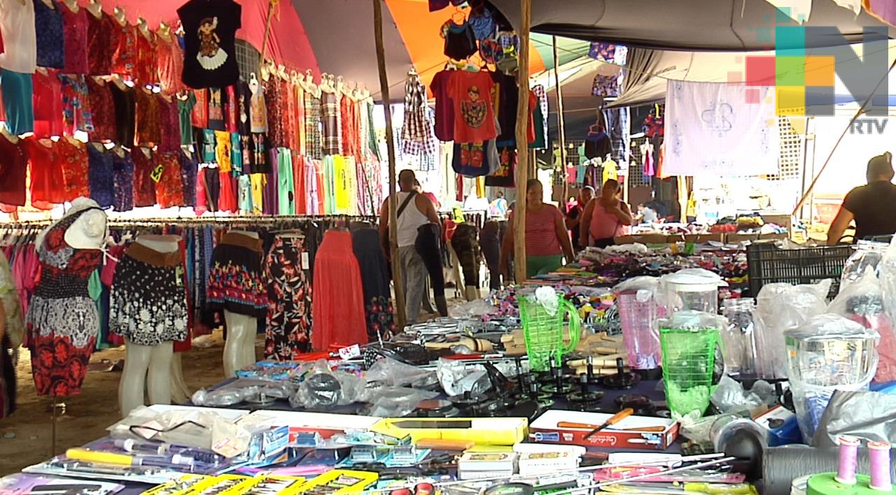 Domingo de tianguis en Coatzacoalcos