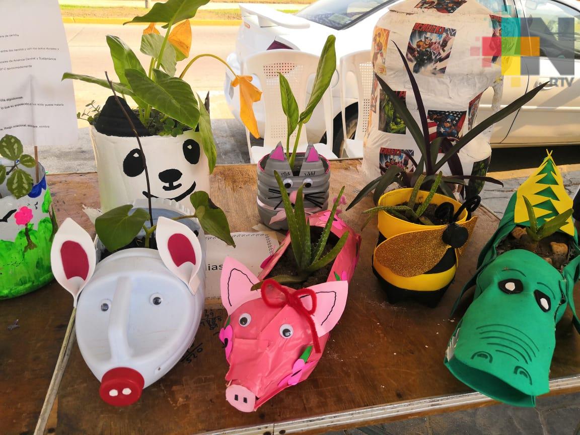 Realizaron trueque ecológico por el Día de la Maceta