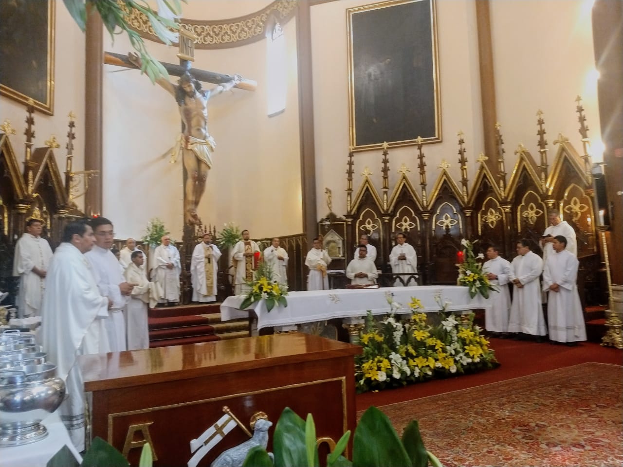 Miércoles Santo en Catedral de Xalapa