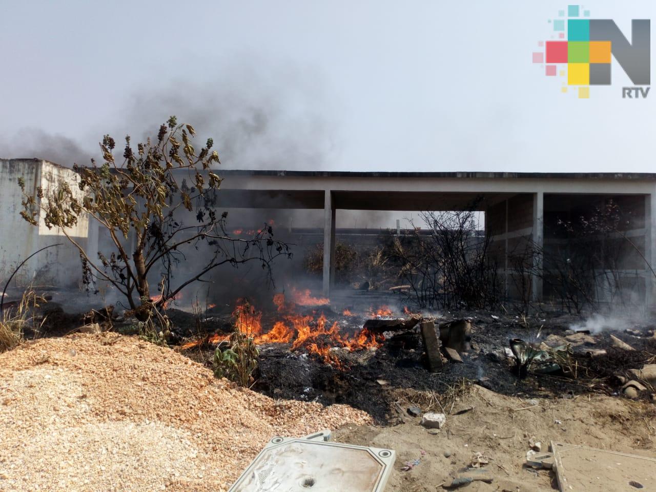 Incendio en Lomas de Barrillas, Coatzacoalcos