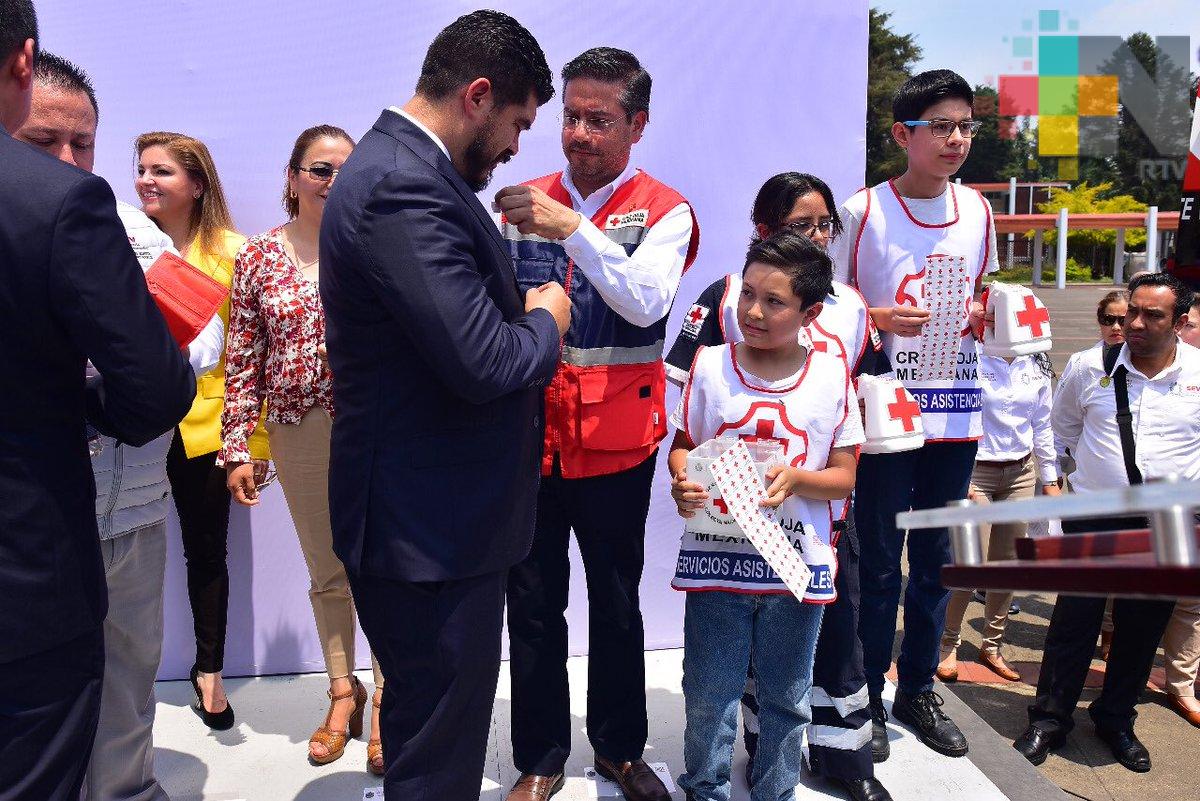 Inicia la colecta anual de la Cruz Roja en Xalapa