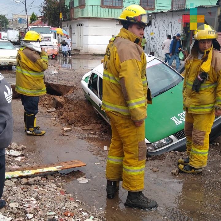 Tormenta vuelve a causar daños en Xalapa
