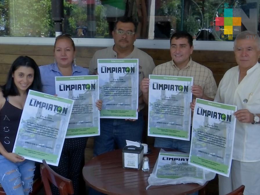 El 21 de abril llevarán a cabo “Limpiatón” en Xalapa