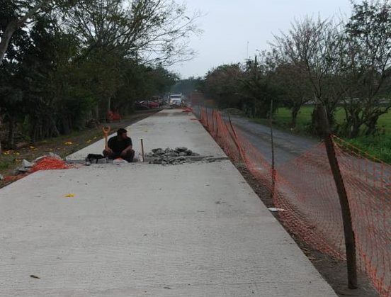 Realiza SIOP obra vial en Cazones, con inversión de 11 mdp