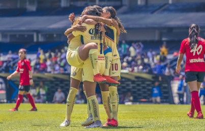 Campeón América femenil inicia defensa del título ante León