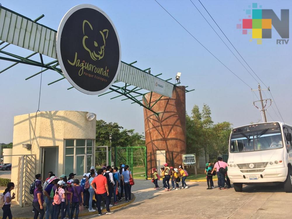 Cerca de 300 infantes visitan Parque Ecológico Jaguaroundi por el Día del Niño