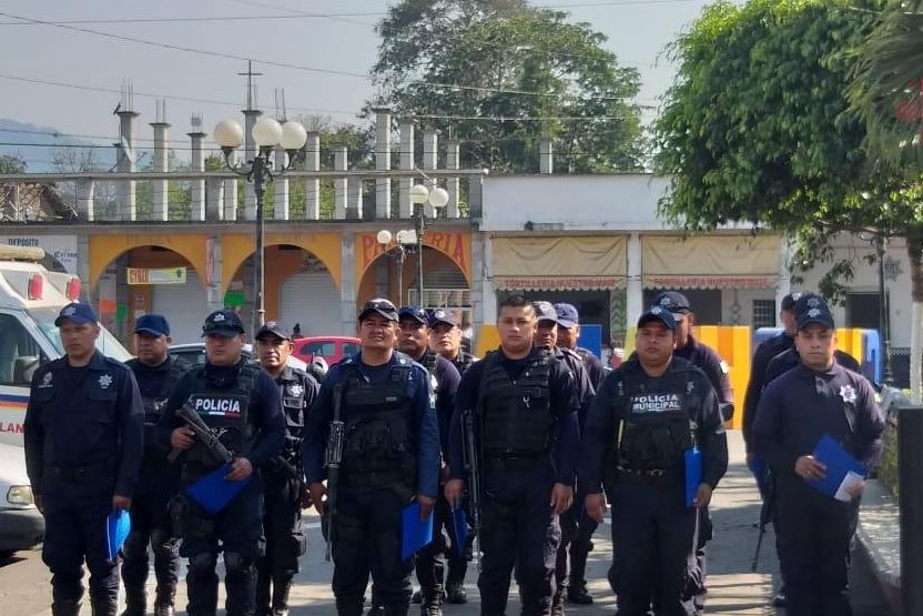 Celebran el Día del Policía Veracruzano en Cuichapa