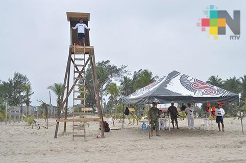 Implementan operación Salvavidas Semana Santa 2019 en Tuxpan