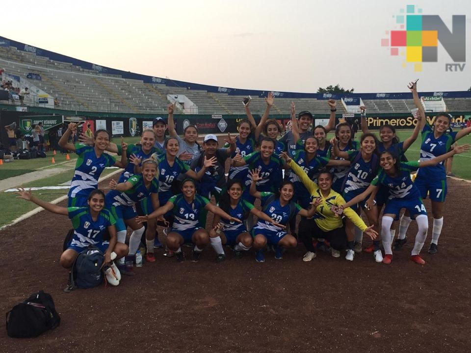 Halconcitas UV ganaron oro en futbol de Universiada