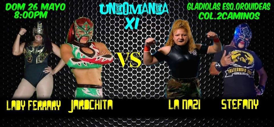 Presentan la función de lucha libre UNIONMANÍA #11