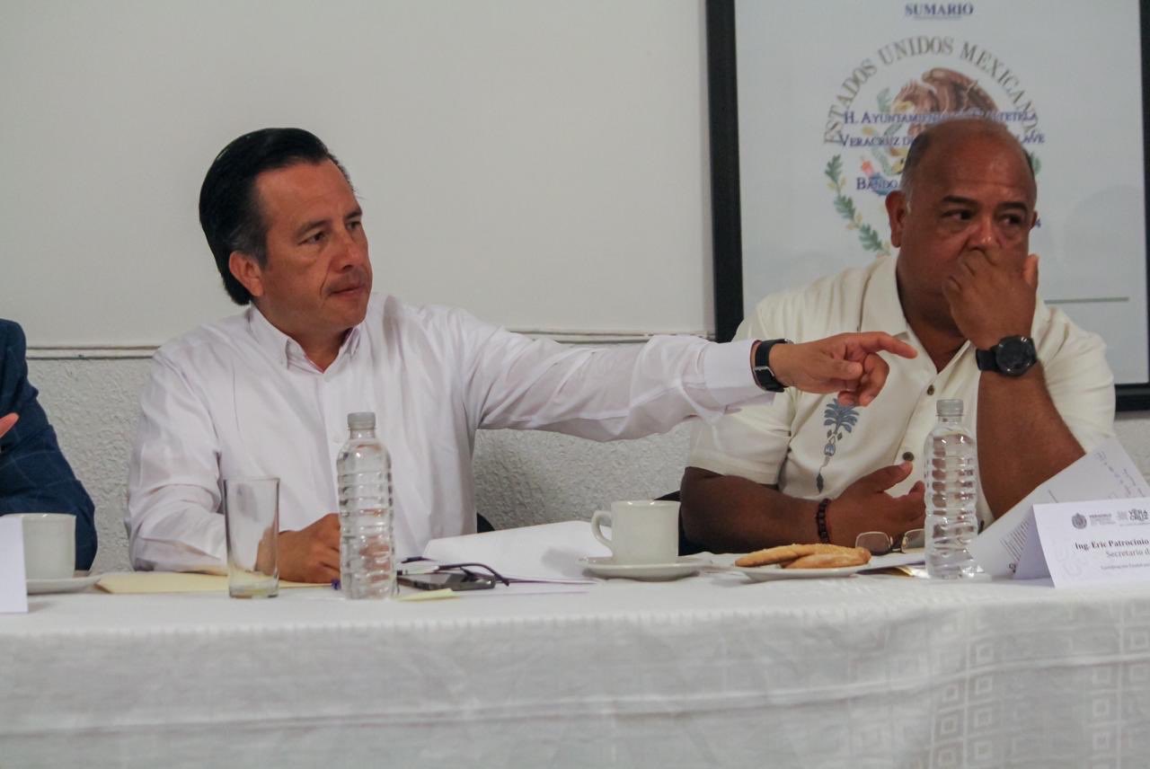 Encabezó el gobernador Cuitláhuac García reunión de seguridad en Tlaltetela