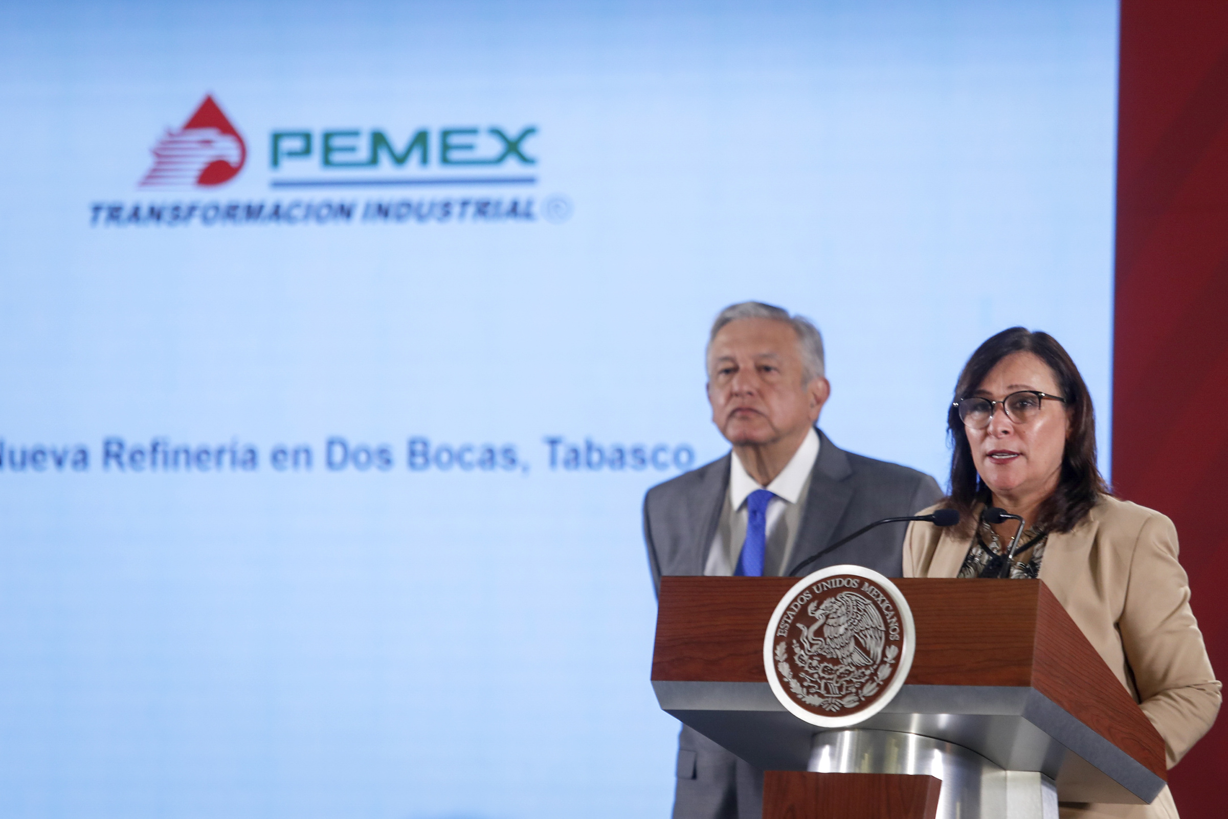 La refinería de Dos Bocas iniciará el 2 de junio; generará 100 mil empleos: Rocío Nahle