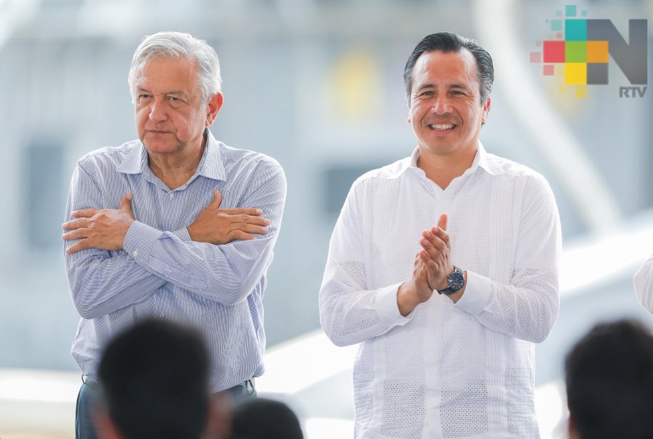 Gobernador de Veracruz no es corrupto y eso es una bendición: AMLO