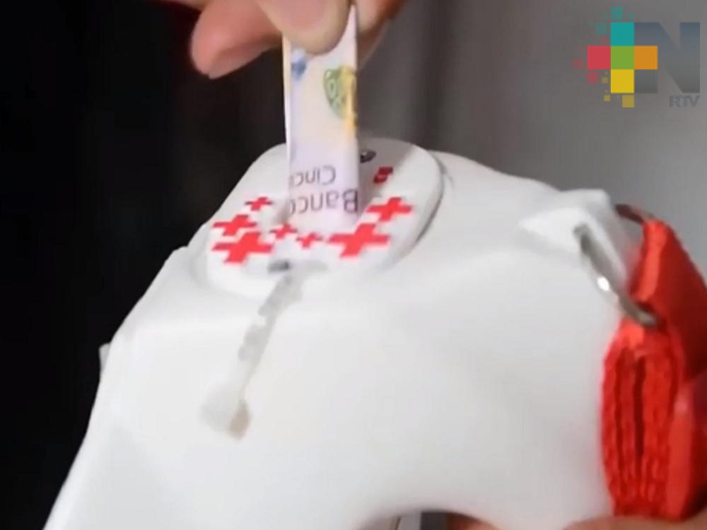 Continúa invitación para realizar aportaciones a la Cruz Roja en Tantoyuca