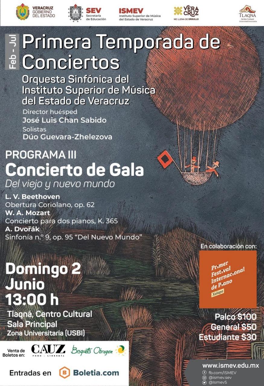 Presentará Instituto Superior de Música concierto de gala, en Tlaqná Centro Cultural