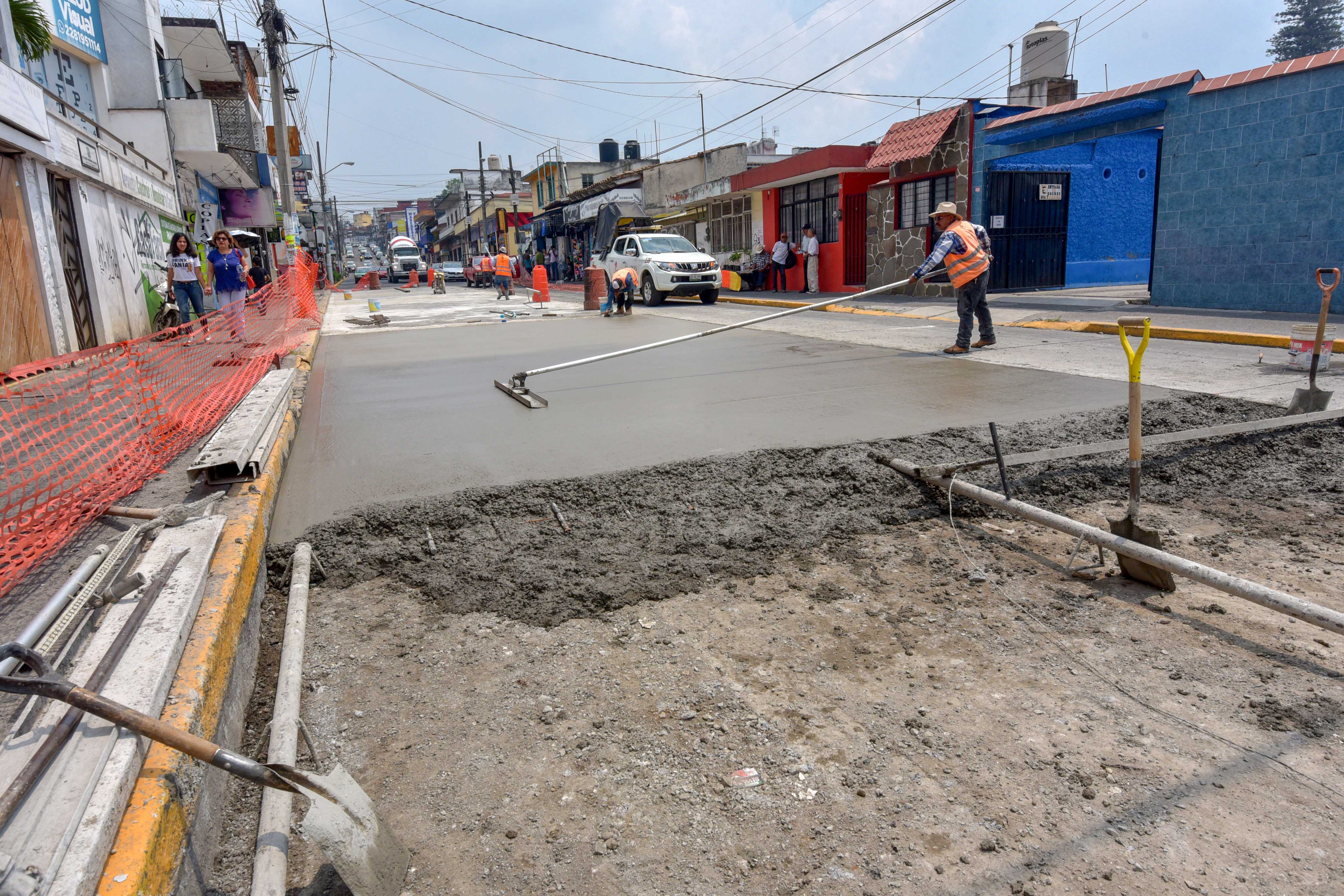 Un avance superior al 95% lleva programa de obra pública del ayuntamiento de Xalapa