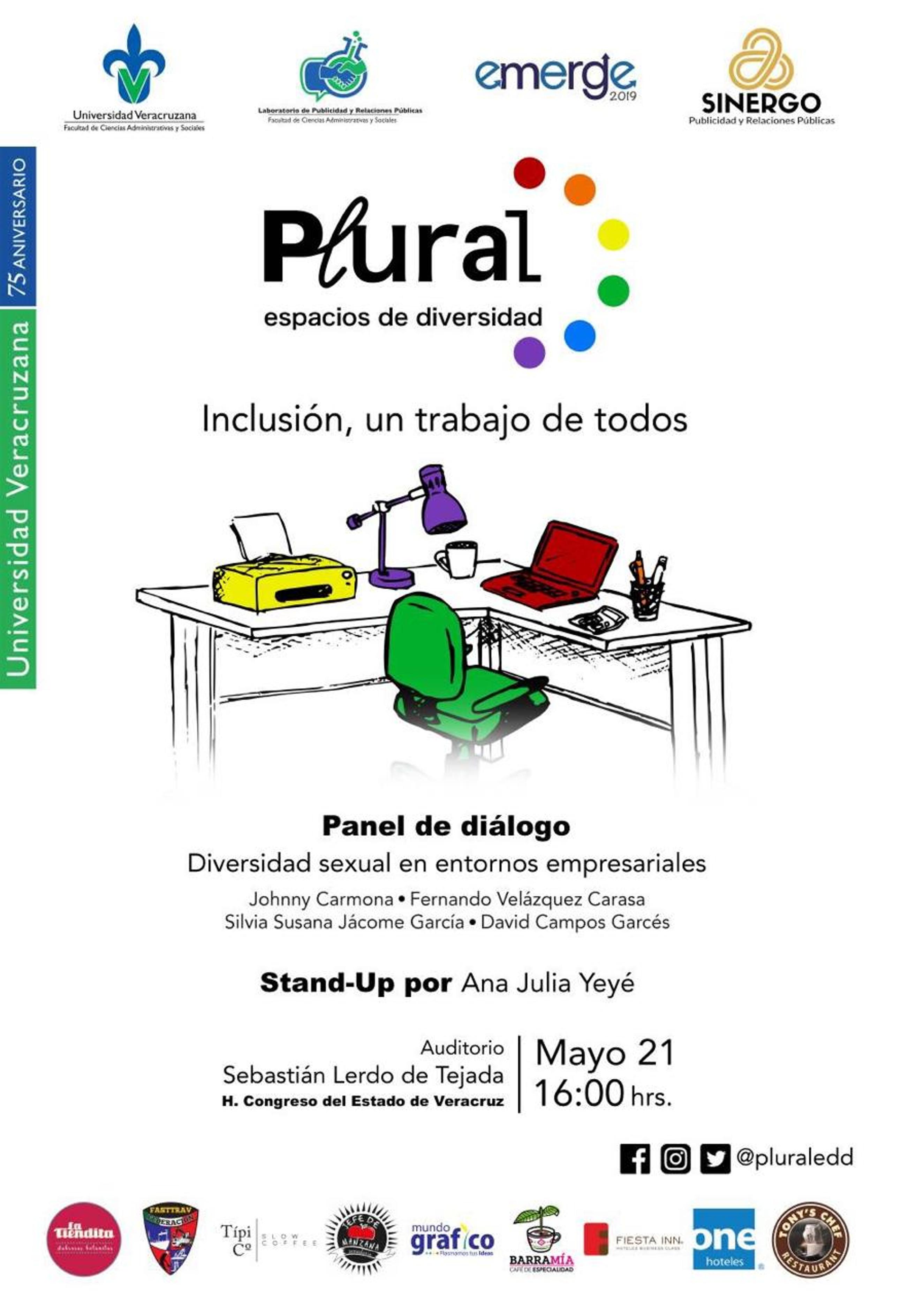 Este martes el Congreso el foro “Plural, espacios de diversidad”
