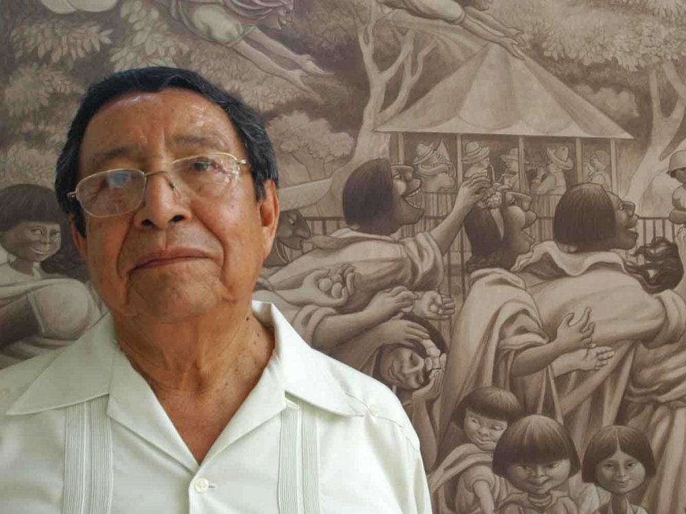 Conmemoran 40 años del mural “Homenaje a la cultura totonaca”