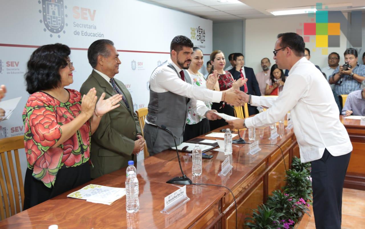 Entrega SEV nombramientos a integrantes del Consejo Veracruzano de Educación