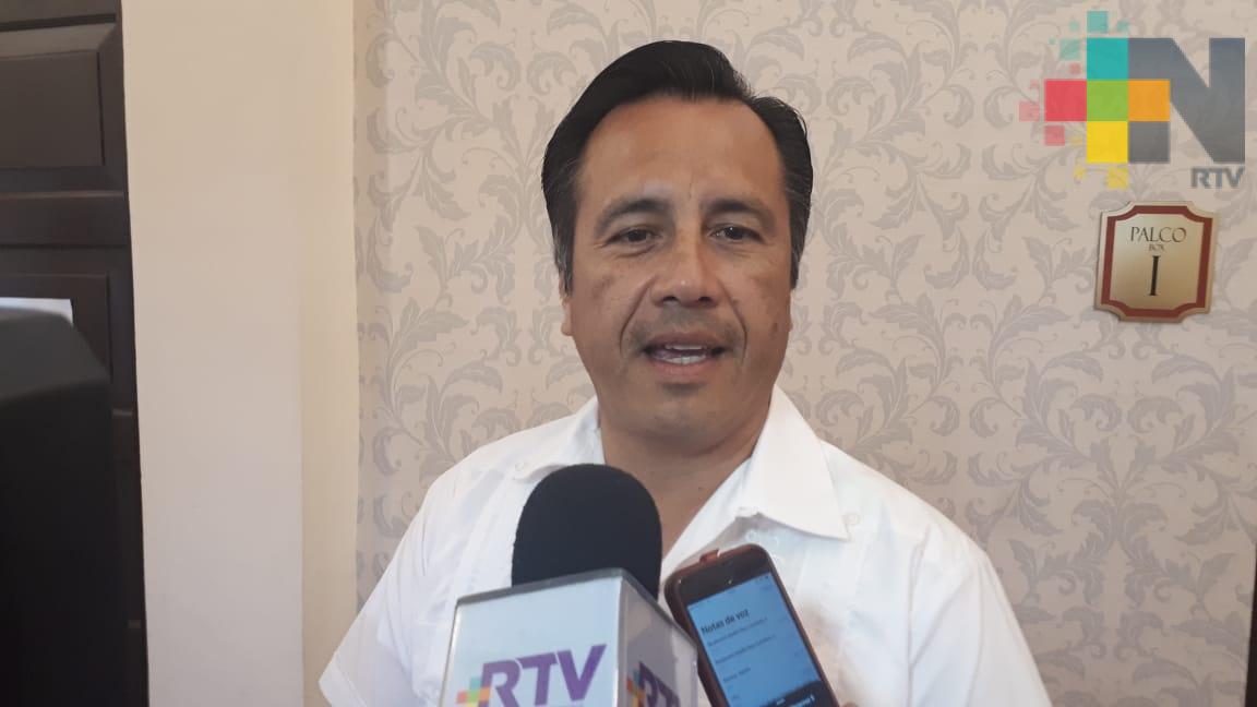 Por el momento, sin cambios en el gabinete: gobernador