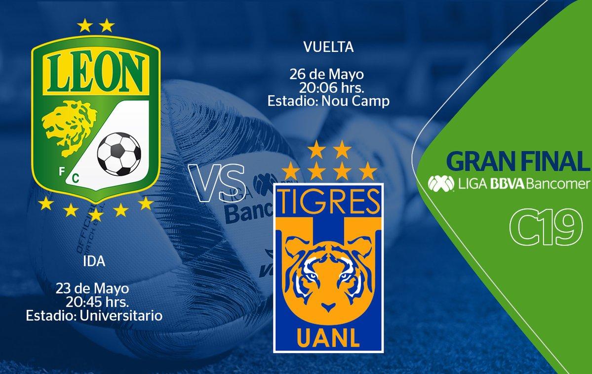 Fechas y horarios de la Gran Final de la Liga MX MÁSNOTICIAS