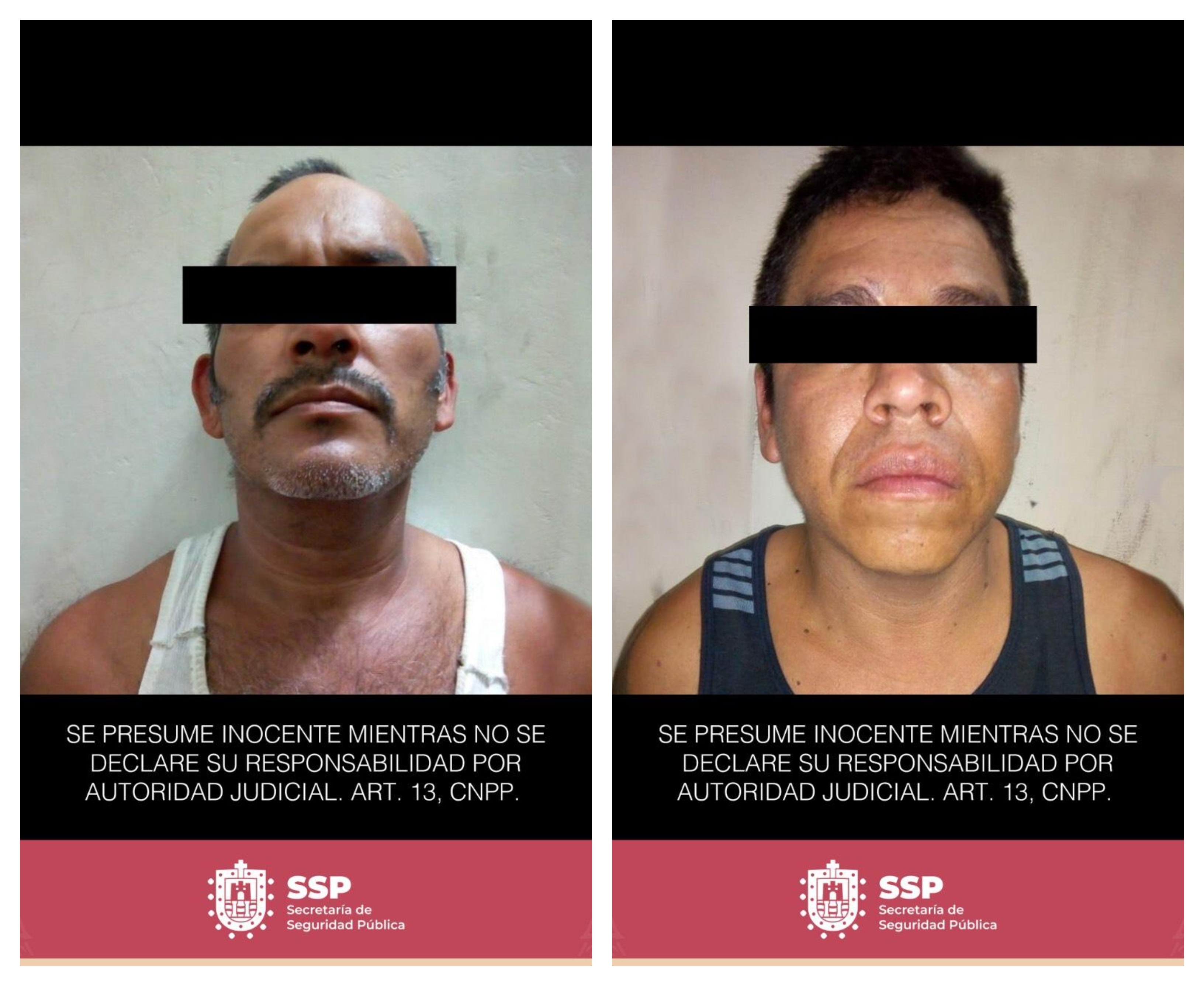 Detiene SSP a sujetos por narcomenudeo, portación de arma y conducir vehículo robado 